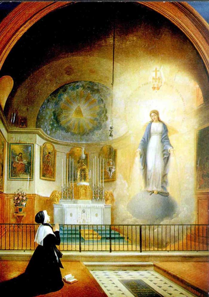 Erscheinung der Mutter Gottes bei der Hl. Katharina Labouré
